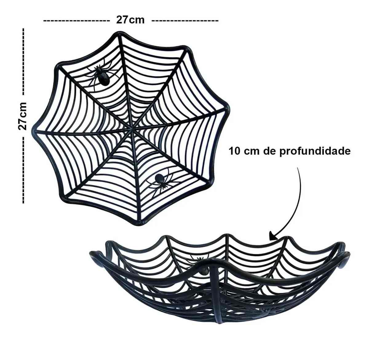 FRUTEIRA PLASTICA HALLOWEEN